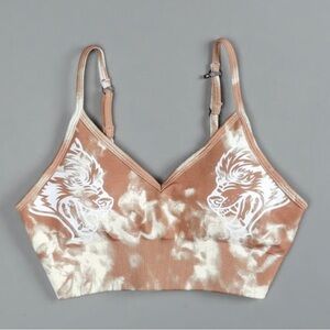 Darc Sport “Everson Seamless” Sports Bra in Dessert Rose Marble